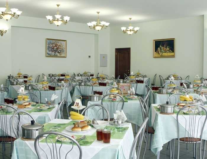 Рестораны и бары - Санаторий «Юбилейный» Зеленая Поляна